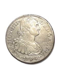 CARLOS IV - 8 REALES 1794 MEXICO