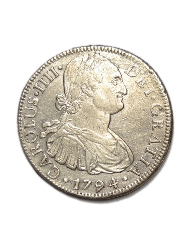 CARLOS IV - 8 REALES 1794 MEXICO