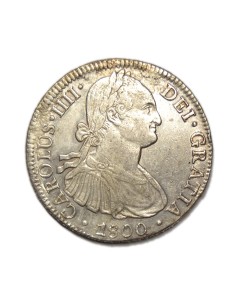 CARLOS IV - 8 REALES 1800 MEXICO
