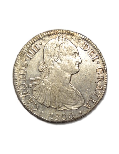 CARLOS IV - 8 REALES 1800 MEXICO