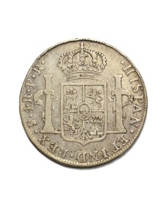 CARLOS IV - 4 REALES 1793 POTOSI 2