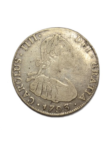 CARLOS IV - 4 REALES 1793 POTOSI