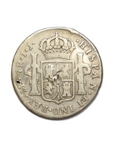 CARLOS IV - 4 REALES 1794 LIMA 2