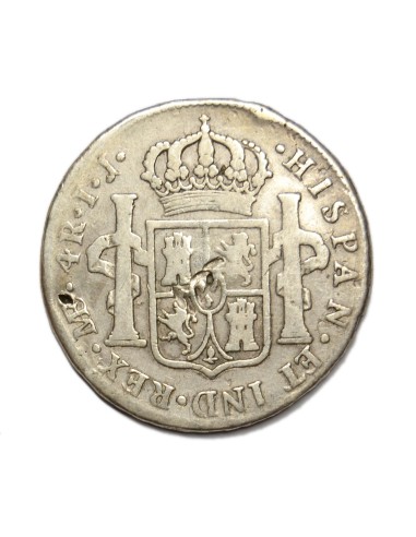 CARLOS IV - 4 REALES 1794 LIMA