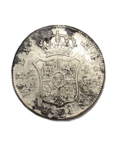 CARLOS IV - 4 REALES 1796 MADRID 2