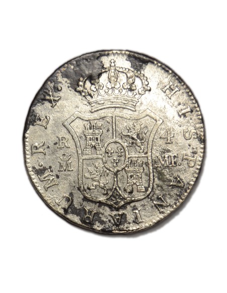 CARLOS IV - 4 REALES 1796 MADRID