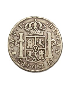 CARLOS IV - 4 REALES 1807 POTOSI 2