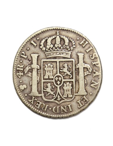 CARLOS IV - 4 REALES 1807 POTOSI