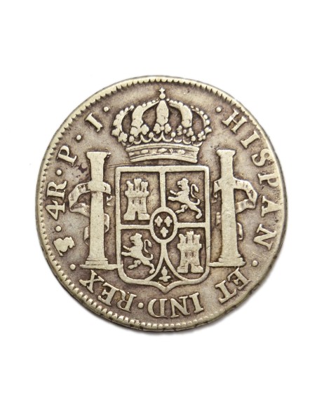 CARLOS IV - 4 REALES 1807 POTOSI