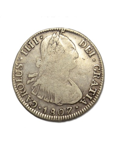 CARLOS IV - 4 REALES 1807 POTOSI