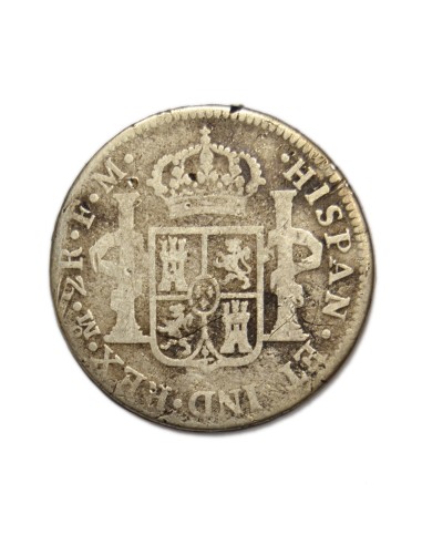 CARLOS IV - 2 REALES 1798 MEXICO