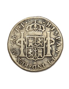 CARLOS IV - 2 REALES 1806 LIMA 2