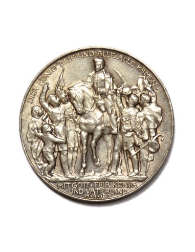 ALEMANIA - REINO DE PRUSIA - 3 MARCOS 1913