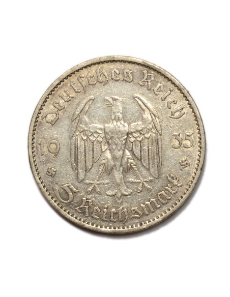 ALEMANIA - III REICH - 5 REICHSMARK 1935 A