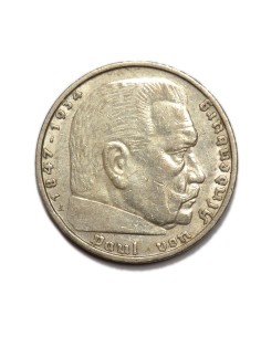 ALEMANIA - III REICH - 5 REICHSMARK 1937 A 2