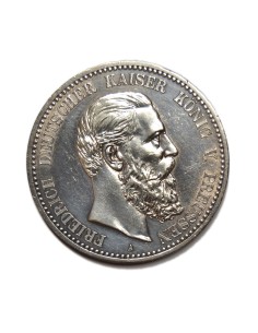 ALEMANIA (PRUSSIA) - FRIEDRICH III - 5 MARK 1888 A
