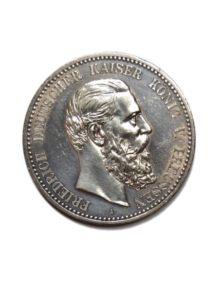ALEMANIA (PRUSSIA) - FRIEDRICH III - 5 MARK 1888 A