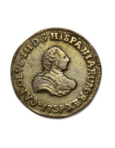 copia de CARLOS III - Medalla Proclamación 1759 Granada