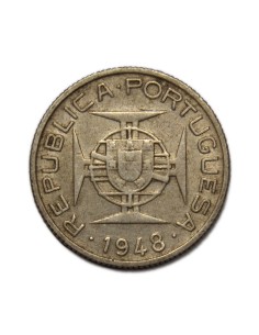 SANTO TOME Y PRINCIPE - 2 1/2 ESCUDOS 1948