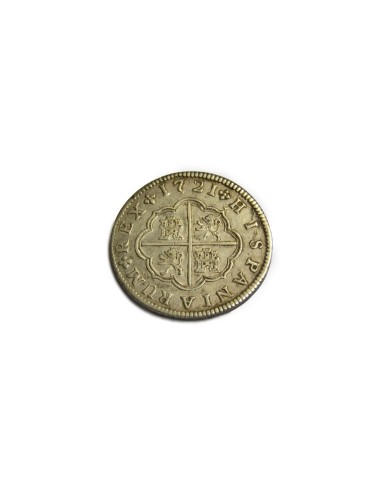 FELIPE V 1721 2 Reales Segovia F