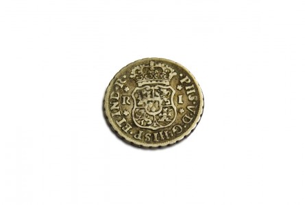 FELIPE V 1745 1 Real 1745 Mexico M