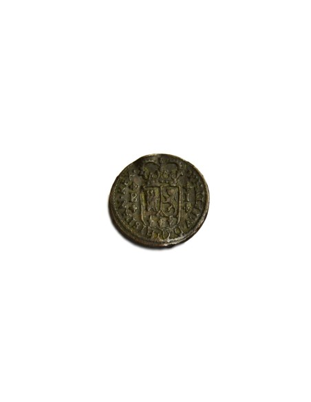 FELIPE V 1718 1 Maravedí Barcelona