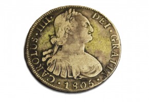 CARLOS IV, 1805. 8 Reales Potosí-P.J.