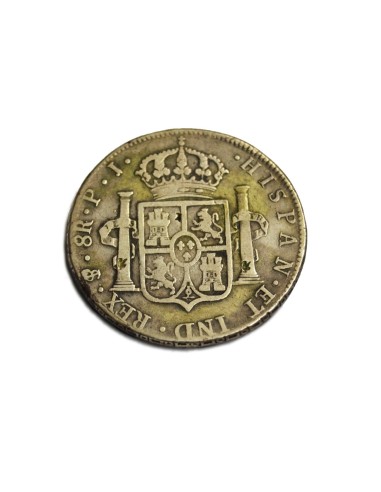 CARLOS IV, 1805. 8 Reales Potosí-P.J.