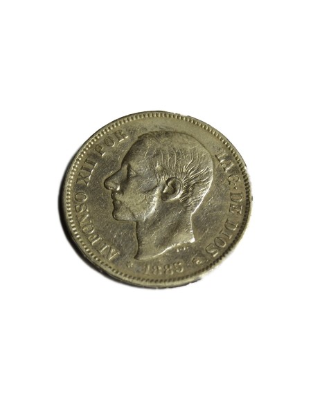 ALFONSO XII - 1887 MPM