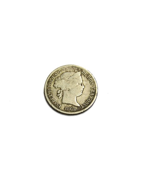 ISABEL II - 1865