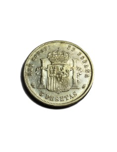 ALFONSO XII - 1887 MPM 2