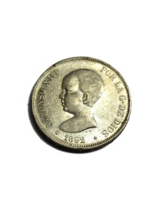 ALFONSO XIII - 1892