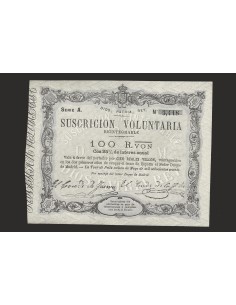 CARLOS VII 100 REALES DE VELLON 1870