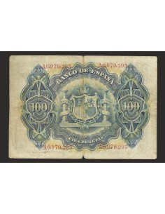 ALFONSO XIII, 100 pesetas 1906 2