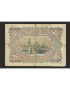 ALFONSO XIII, 50 pesetas 1907 2