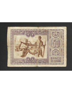 II REPÚBLICA BILBAO 50 PESETAS 1937 2