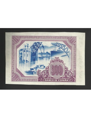 II REPÚBLICA BILBAO 500 PESETAS 1937