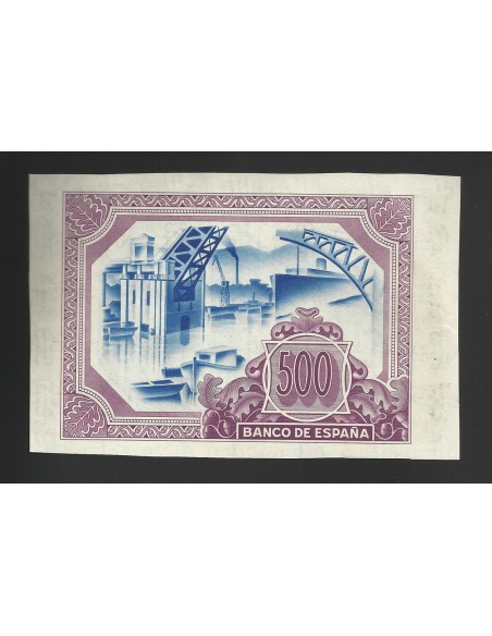II REPÚBLICA BILBAO 500 PESETAS 1937