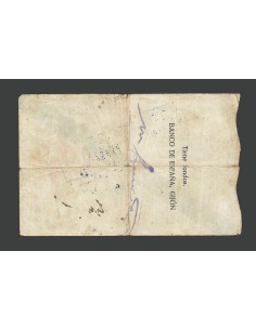 II REPÚBLICA GIJÓN 25 PESETAS 1936 2