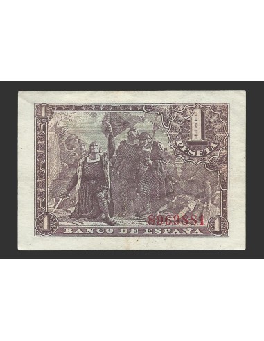 ESTADO ESPAÑOL 1 PESETA 23-05-43 SIN SERIE