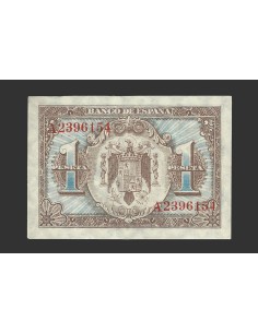 ESTADO ESPAÑOL 1 PESETA 01-06-40 SERIE B 2