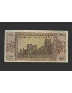 ESTADO ESPAÑOL 25 PESETAS 1938 SERIE C 2