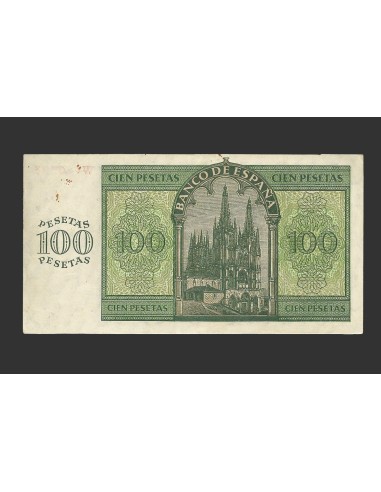 ESTADO ESPAÑOL 100 PESETAS 1936 SERIE W