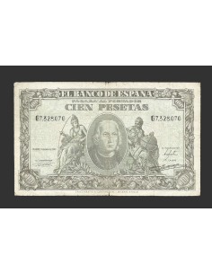 ESTADO ESPAÑOL 100 PESETAS 1940 SERIE G