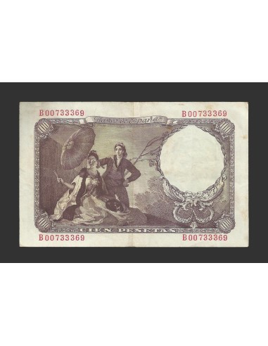 ESTADO ESPAÑOL 100 PESETAS 1946 SERIE B