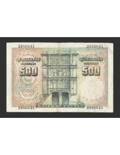 ESTADO ESPAÑOL 500 PESETAS 1946 SIN SERIE 2