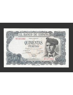 ESTADO ESPAÑOL 500 PESETAS 1971 SIN SERIE
