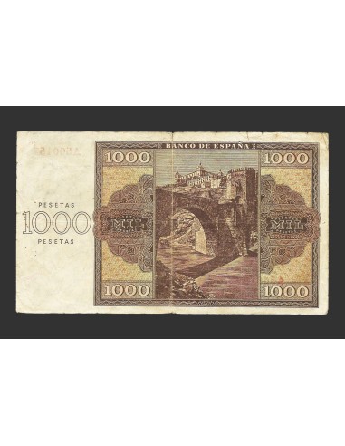 ESTADO ESPAÑOL 1000 PESETAS 1936 SERIE A