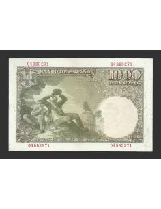 ESTADO ESPAÑOL 1000 PESETAS 1949 SIN SERIE 2
