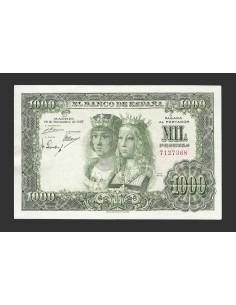 ESTADO ESPAÑOL, 1000 PESETAS 1957 SIN SERIE